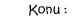 Konu